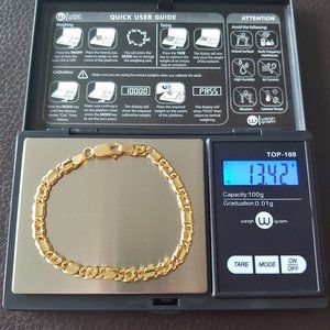 REAL 18 karat Italian gold bracelet